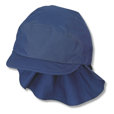 Gorra de pico Sterntale con protección para el cuello azul