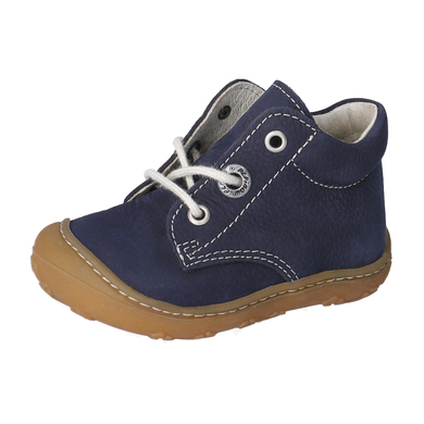Pepino Chaussures bébé Cory bleu foncé, largeur moyenne