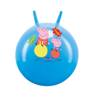 John® Ballon sauteur gonflable enfant Peppa Pig, 45-50 cm