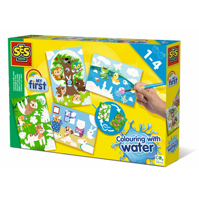 Image of SES Creativ e® My first Dipingere con l'acqua - animali nascosti059