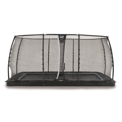 EXIT Dynamic Cama elástica 275 x 458 cm con red de seguridad negro