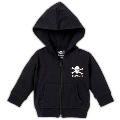 St. Pauli veste à capuche skull noir