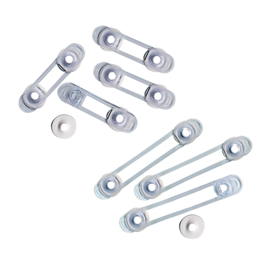 Dreambaby® Verrou multifonction pour placard éco-emballage, transparent, 7 pièces