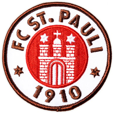 St. Pauli Patch petit Logo marron