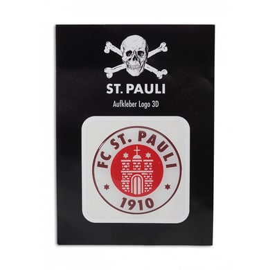 Bilde av St. Pauli Sticker 3d Club Logo