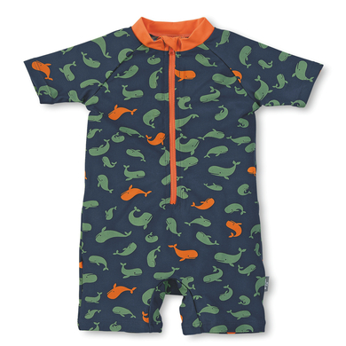 Sterntaler Combinaison de bain enfant bleu marine
