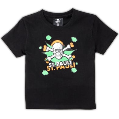 Pauli Kids T-Shirt Skull POW noir-vert