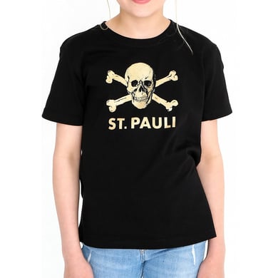 T-Shirt enfant St. Pauli noir-or