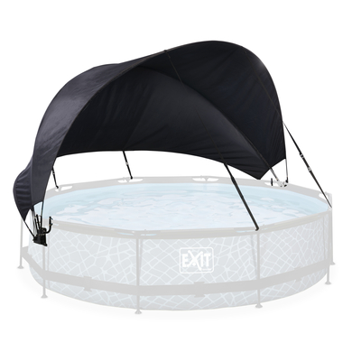 EXIT Voile d'ombrage pour piscine ronde ø360 cm