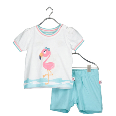 BLUE SEVEN Lot de 2 T-shirts + Shorts blanc