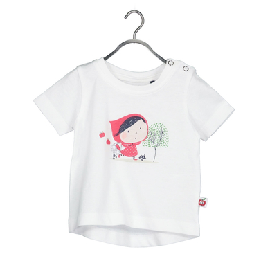 BLUE SEVEN T-shirt blanc pomme