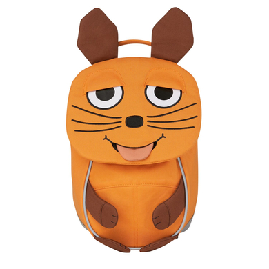 Levně Affenzahn Little friends - dětský batoh: WDR Mouse, orange