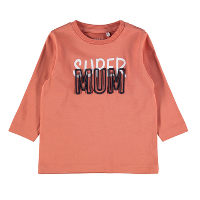 name it Chemise à manches longues NBMDIRONNE Apricot Brandy