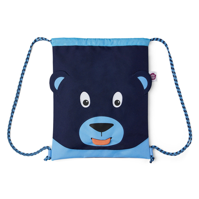 Image of Affenzahn Borsa da ginnastica: orso, blu059