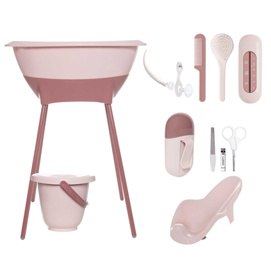 Luma Luma® Babycare Kit bain baignoire sur pieds bébé Blossom Pink
