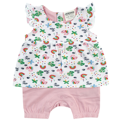 JACKY robe de joueur COLOUR UP MY LIFE allover imprimé/rose