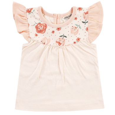 JACKY T-Shirt MID SUMMER off- white / rose à motifs