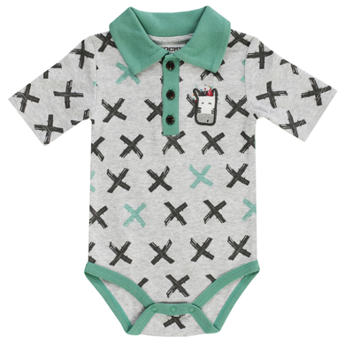 JACKY Polobody LEOPARDY allover imprimé / gris