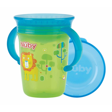 Nûby Tasse enfant 360° WONDER CUP tritane 240 ml vert