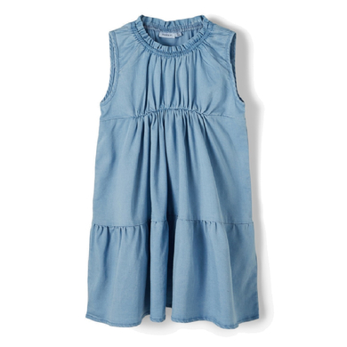 name it Robe Nmfbatas Light Denim bleu