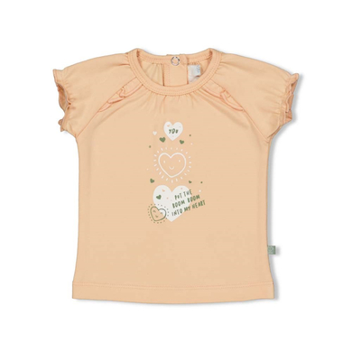 Feetje T-Shirt Heart s Perzik