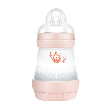 MAM Biberon Easy Start anti-coliques 160 ml hibou rose