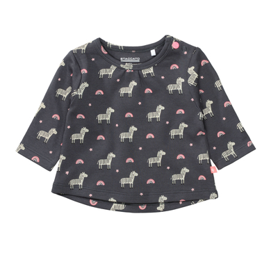 STACCATO Chemise anthracite à motifs