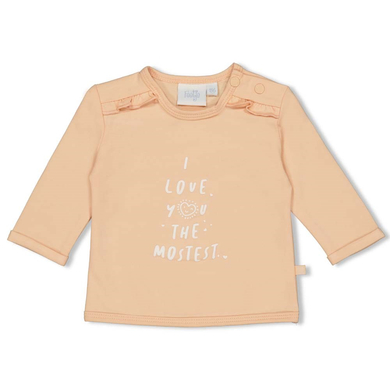 Feetje Longsleeve I Love You Hearts pfirsich 51601702