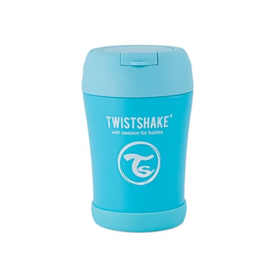 TWIST SHAKE Termisk behållare 350 ml i pastellblått