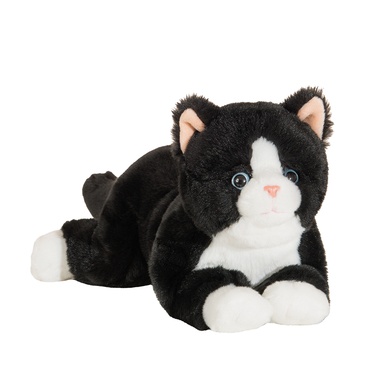 Levně Teddy HERMANN ® Schlenker kočka černá 30 cm