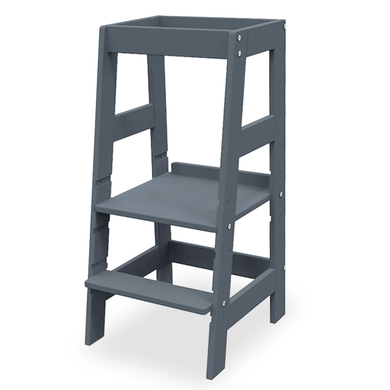 Pinolino Torre de aprendizaje Fino antracita lacado