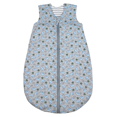 odenwälder Saco de dormir de verano Jersey Organic Cotton gris 70 cm - 90 cm