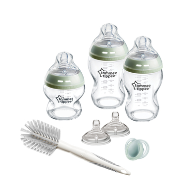 Tommee Tippee Coffret naissance biberons verre Closer to Nature