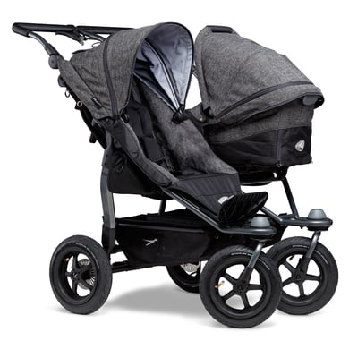 tfk Poussette double côte à côte Duo Air Premium anthracite