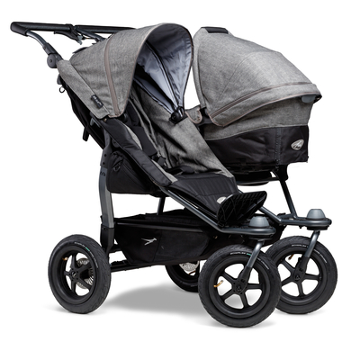 tfk Geschwisterwagen Duo Air Premium Grau