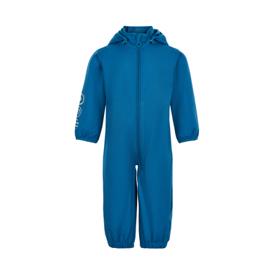 Minymo Combinaison de pluie enfant softshell blue