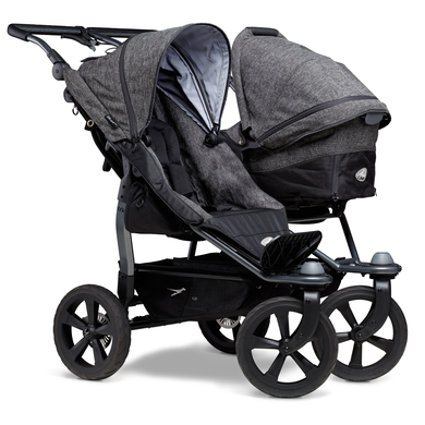 tfk Poussette double côte à côte Duo Ecco Premium anthracite