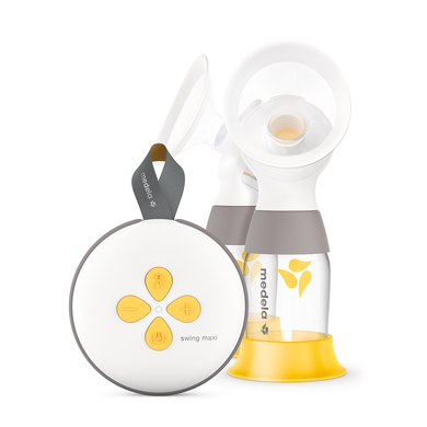 Medela Electric dubbelbröstpump Swing Maxi - den nya generationen