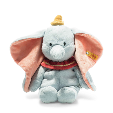 Levně Steiff Disney Soft Cuddly Friends Dumbo světle modrá, 30 cm