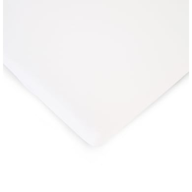 CHILDHOME Lenzuolo organico 50 x 90 cm bianco