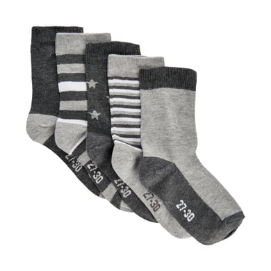 Minymo Socken 5er Pack Light Grey