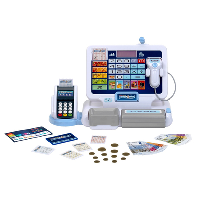 Theo klein Caisse enregistreuse et tablette enfant fonctions électroniques 9324