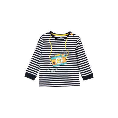 s. Olive r Chemise à manches longues bleue