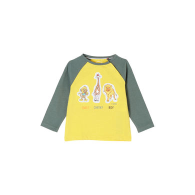 s. Olive r Chemise à manches longues yellow