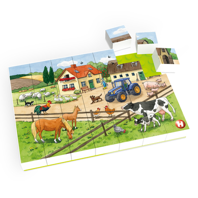 Image of HUBELINO ® Vita nella fattoria puzzle (35 pezzi)