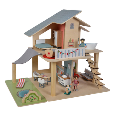 Eichhorn Maison de poupées avec meubles bois