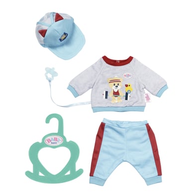 Zapf Creation BABY born® Vêtement pour poupée Little Sport bleu, 36 cm