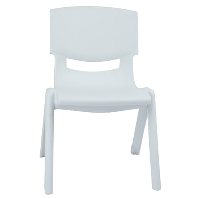 bieco silla para ninos plastico blanco