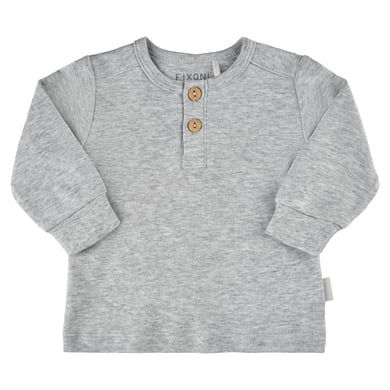 FIXONI Långärmad skjorta grå Melnage