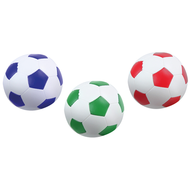 LENA® Ballons de football enfant soft multicolores 10 cm lot de 3